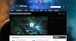 Desktop Screenshot of evewiz.com